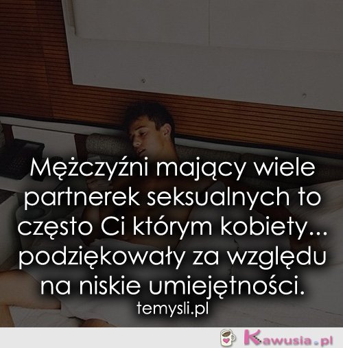 Mężczyźni mający wiele partnerek