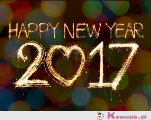Szczęśliwego nowego roku 2017