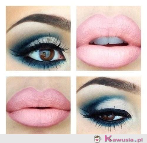 śliczny make up