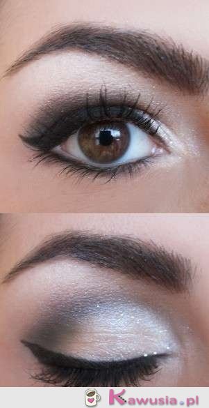 śliczny make up