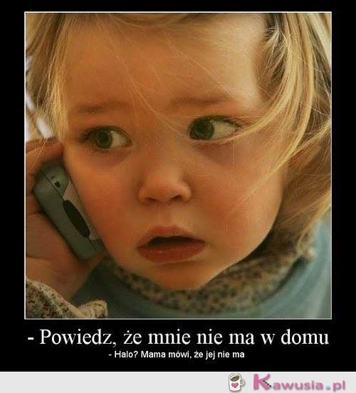 Powiedz, że mnie nie ma w domu