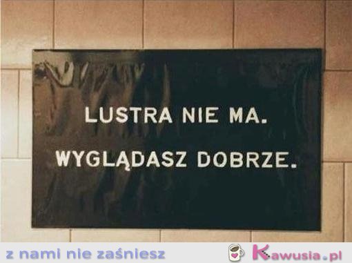 Lustra nie ma...