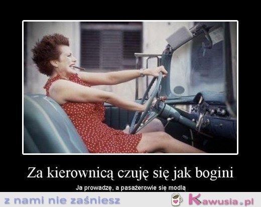 Za kierownicą