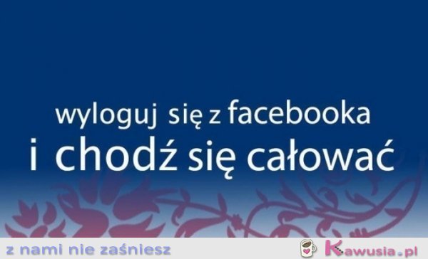 Wyloguj się z facebooka