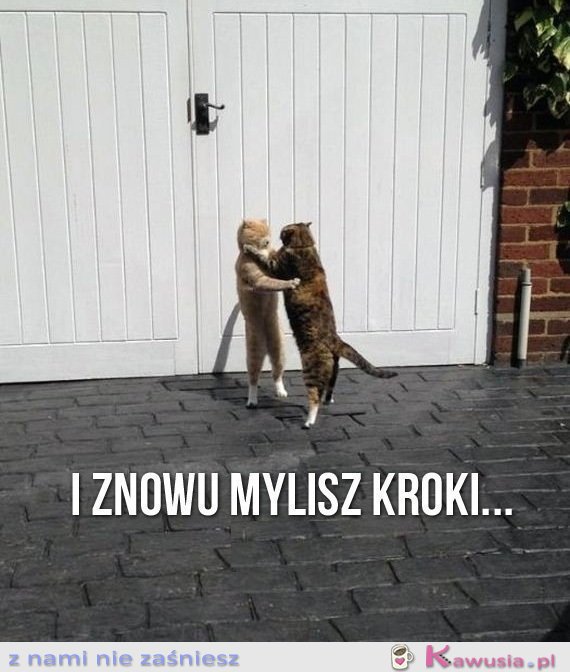 I znowu mylisz kroki