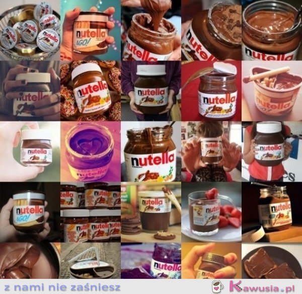 Nutella uwielbiam