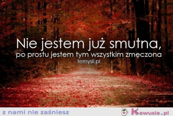Nie jestem już smutna