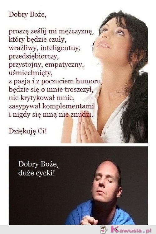 Czego pragnie kobieta, a czego mężczyzna?
