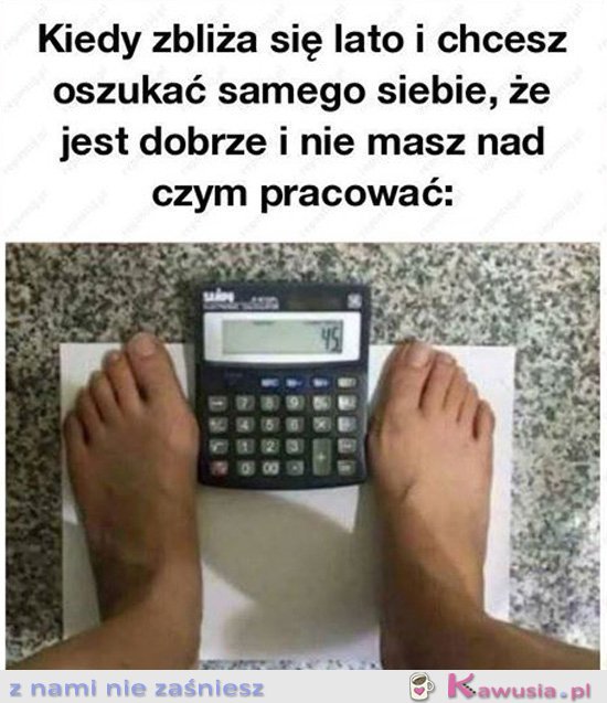 Próbuję oszukać samą siebie