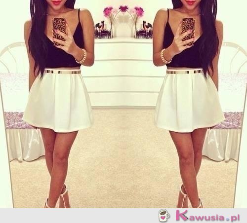 Letnia styl&oacute;wka z crop-topem