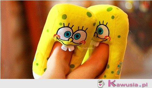 Kapcie Sponge Bob