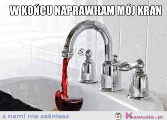 Tak wygląda prawidłowo działający kran