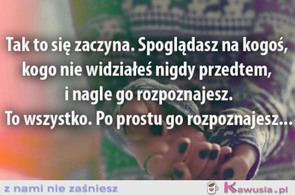 Tak to się zaczyna