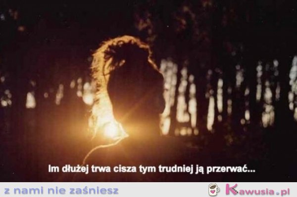 Im dłużej trwa cisza