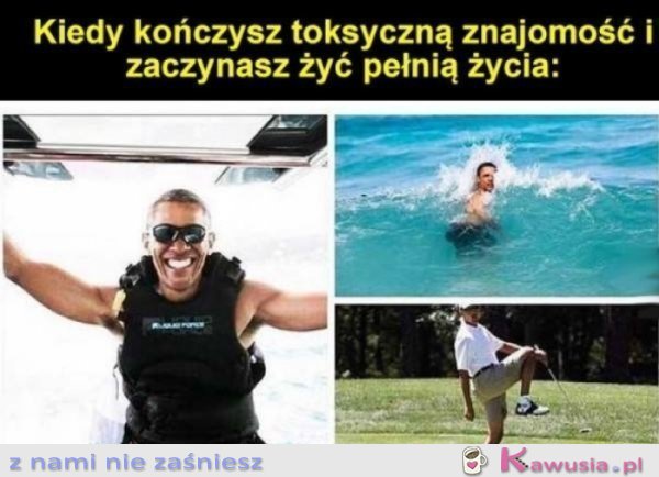 Zawsze kiedy skończę toksyczną znajomość