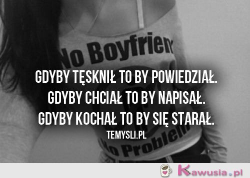 Gdyby tęsknił...