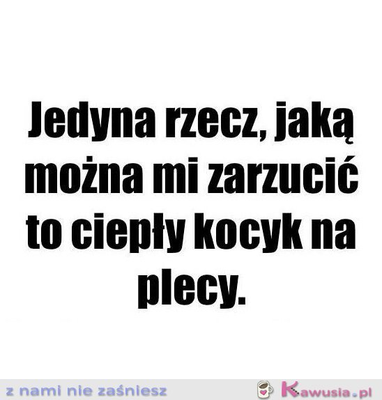 Zimno przecież...