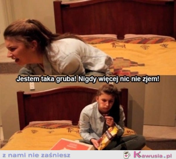 Nigdy więcej nic nie zjem!