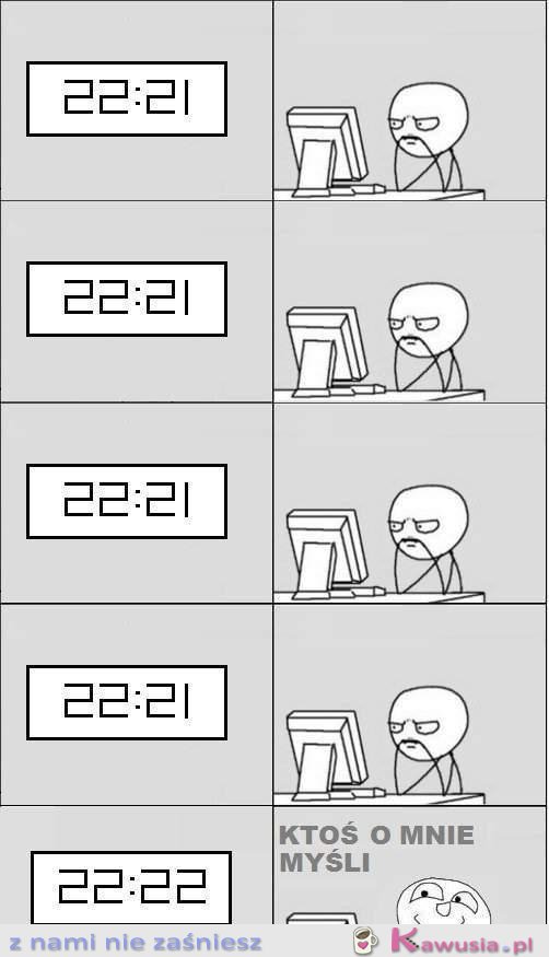 Ktoś o mnie myśli...