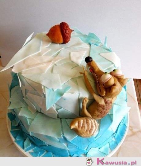 Świetny tort Epoka Lodowcowa