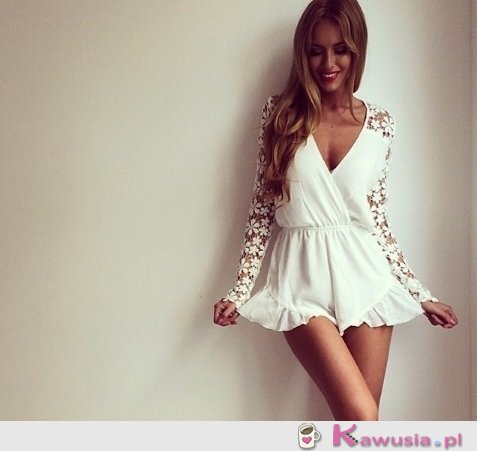 Zwiewny playsuit