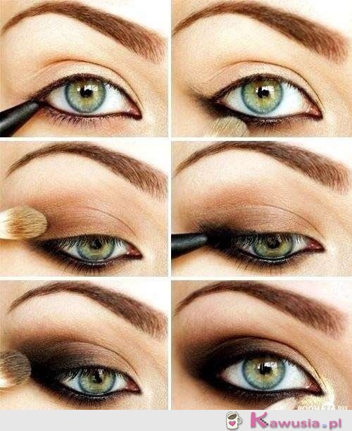 śliczny make up