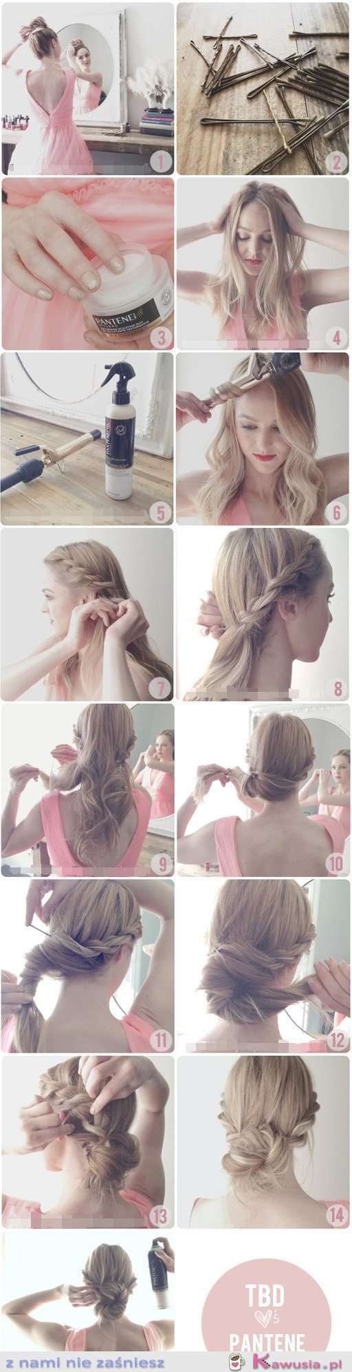 Piękna fryzurka jak zrobić krok po kroku