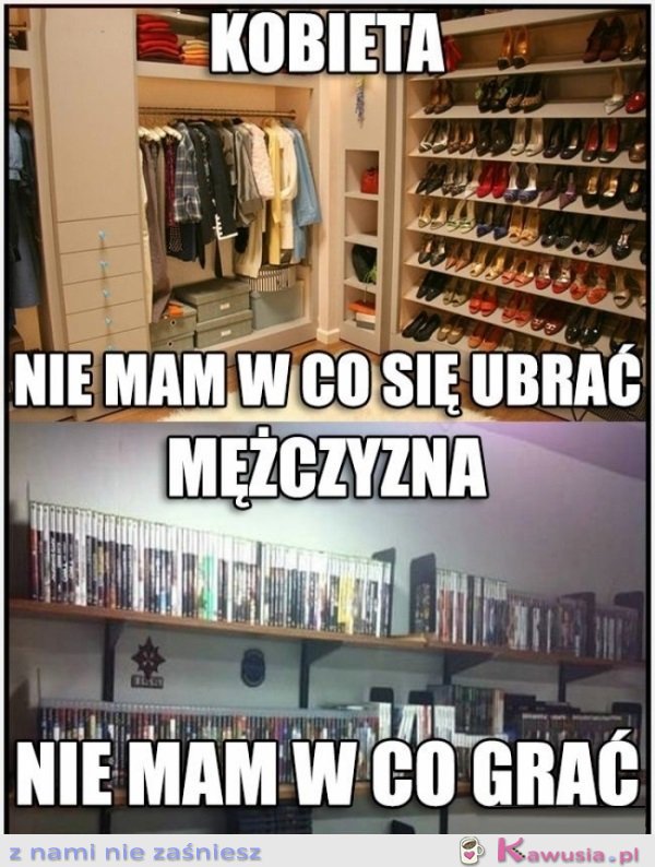 Kobieta vs mężczyzna