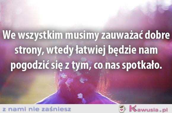 We wszystkim musimy...