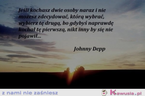 Jeśli kochasz dwie osoby naraz...