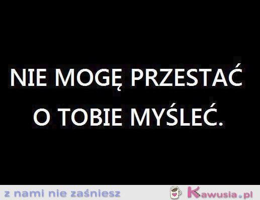 Nie mogę przestać