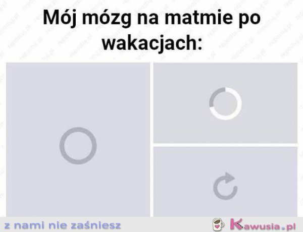 Mój mózg po wakacjach