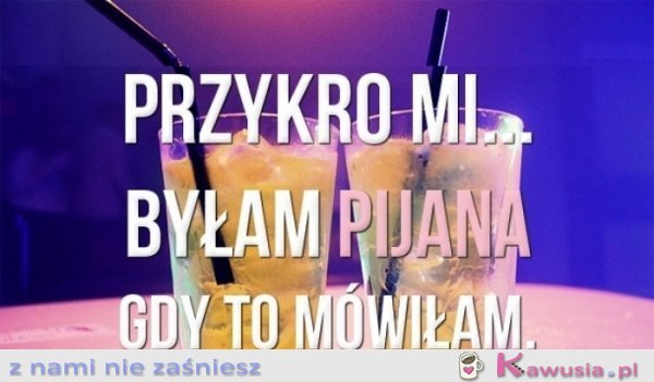 Przykro mi