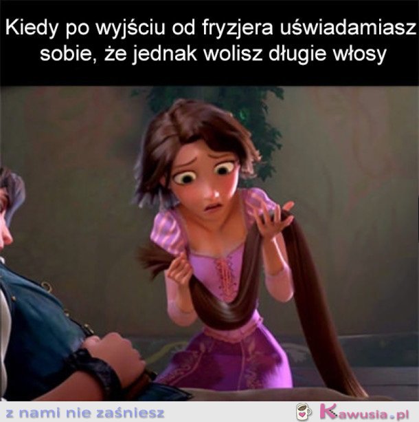 PO WIZYCIE U FRYZJERA