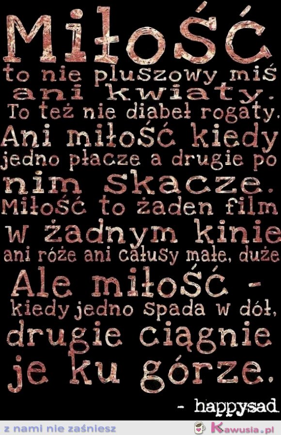 Miłość to nie pluszowy
