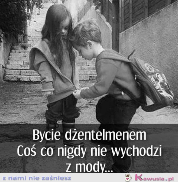 Bycie dżentelmenem