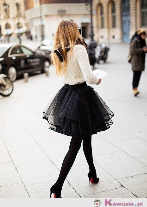 Tiul jak zawsze efektowny