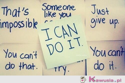 I can!