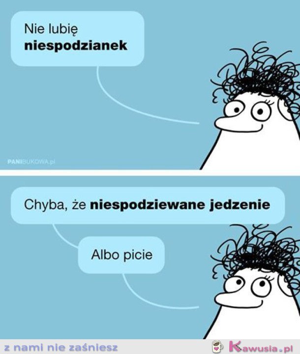 JAKIE NIESPODZIANKI LUBICIE NAJBARDZIEJ