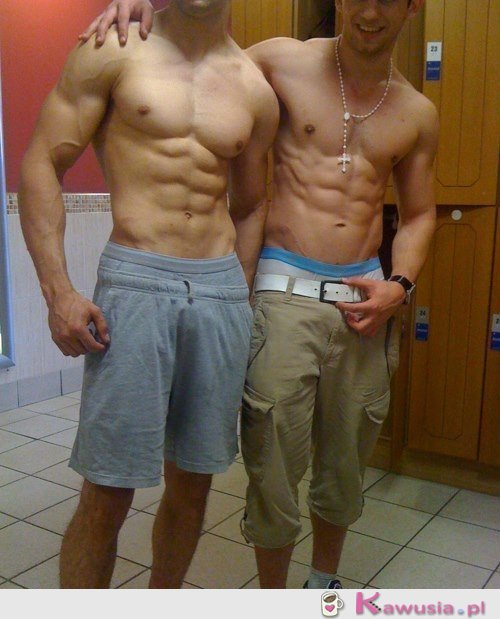 Wysportowani chłopcy...