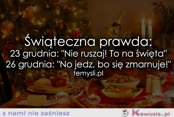 Świąteczne jedzenie