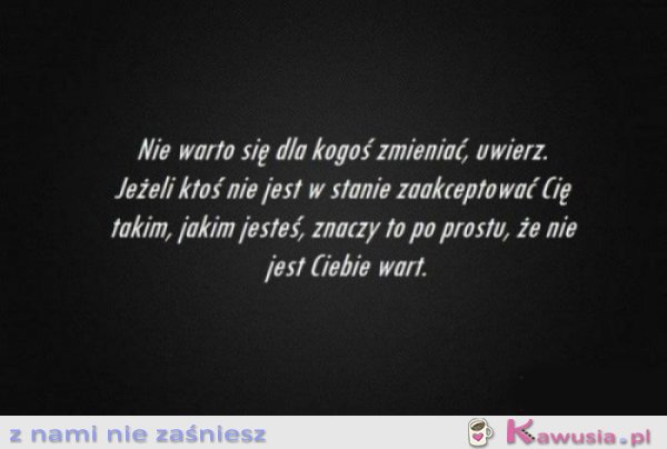 Nie warto...