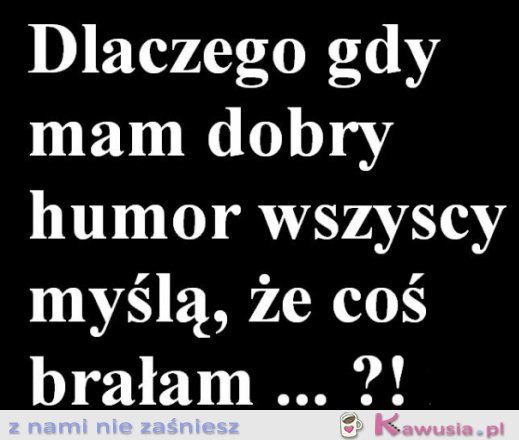 No właśnie dlaczego?