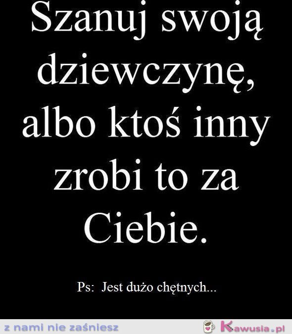 Szanuj swoją dziewczynę