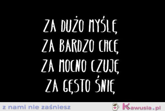 Wszystkiego za dużo...