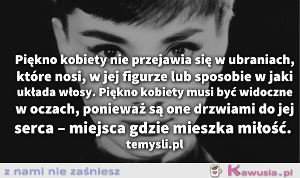 Piękno kobiety - Audrey Hepburn