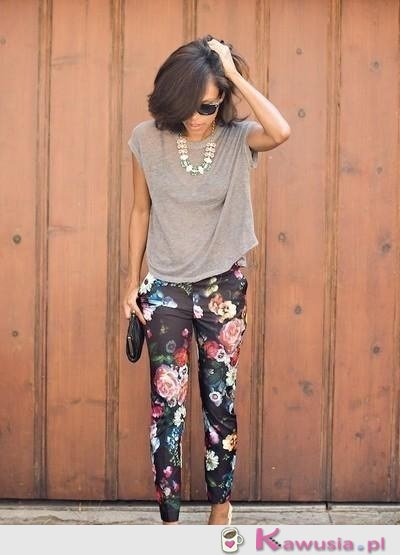 Floral look