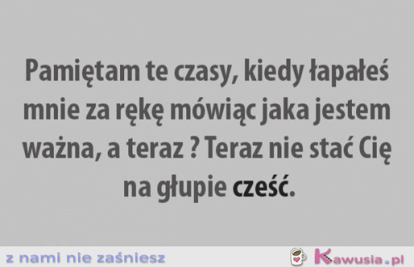 Pamiętam te czasy...