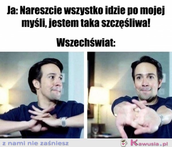 Nie może być zbyt pięknie...