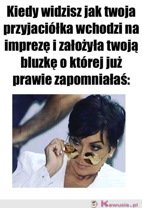 O znalazła się...